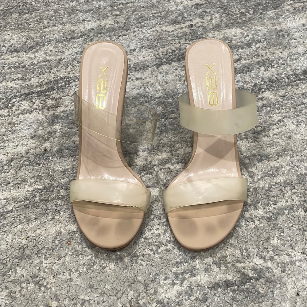 X2 Women's Cream Slide Sandals